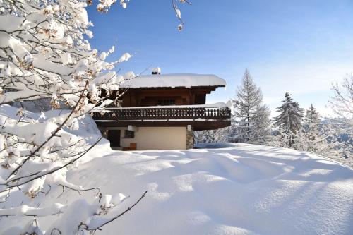 Chalet Dix loups a Anzere avec vue sur les Alpes