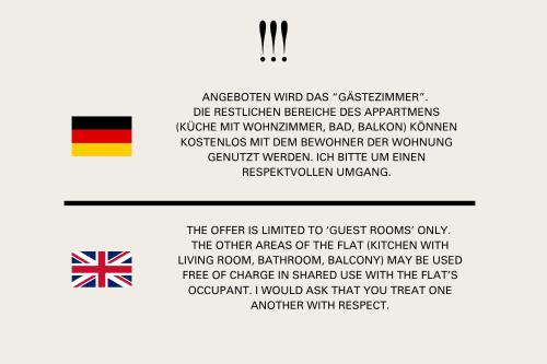 a receipt with the flag of australia on it at Gemütliches Gästezimmer mit gemeinsamer Küche, Wohnzimmer & Balkon in Nassereith