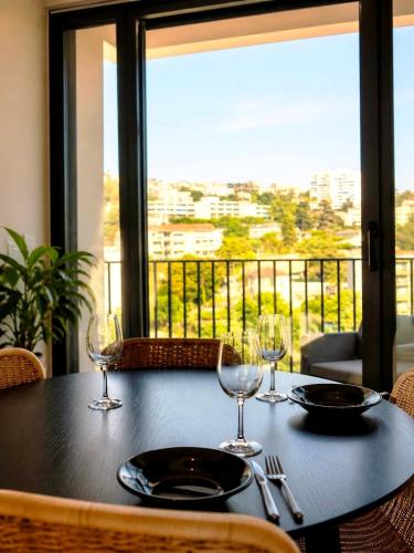 Luxury Modern Flat NICE & Panoramic View & WIFI