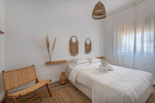Two beachfront semi detached villas on the sand