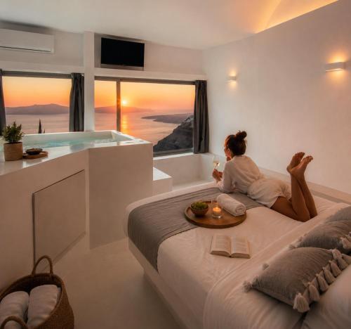 Mamma Mia Santorini Suites-Volcano -Caldera -Sunset View