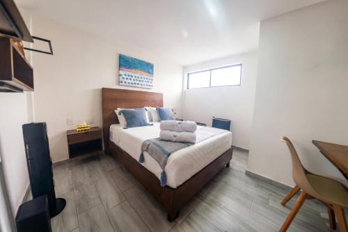 Katil atau katil-katil dalam bilik di Hotel Kuko Express