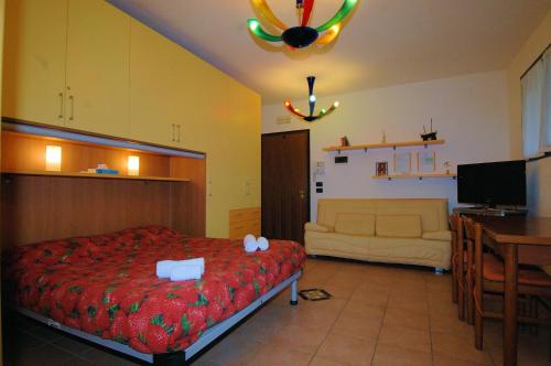 Postel nebo postele na pokoji v ubytování Casa Sara Venezia