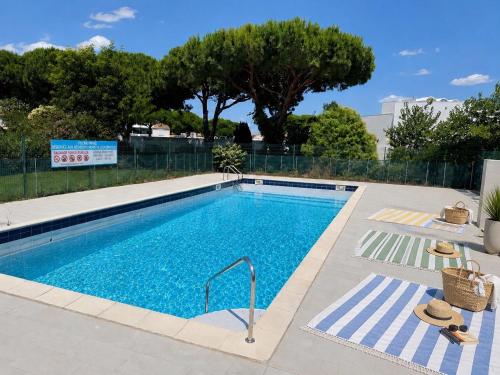 Le Nid des Mouettes, 4 personnes, Piscine commune