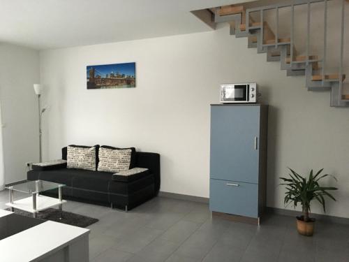 Kuchyň nebo kuchyňský kout v ubytování Boardinghouse Frank