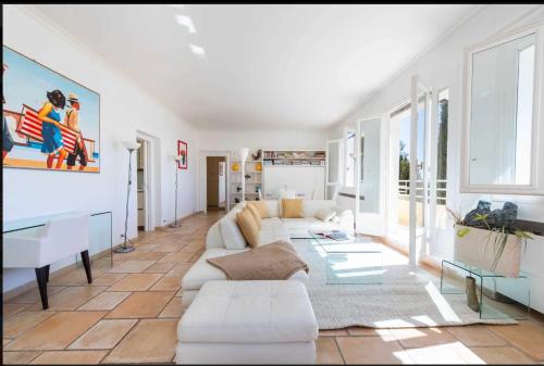 Penthouse sea view and pool A C 6P– Cannes