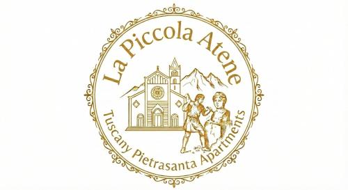 a picture of the parco argentina agency logo at La Piccola Atene Atelier in Pietrasanta