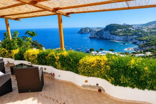 a view of the amalfi coast from a villa at Maridea - La Procella in Ponza