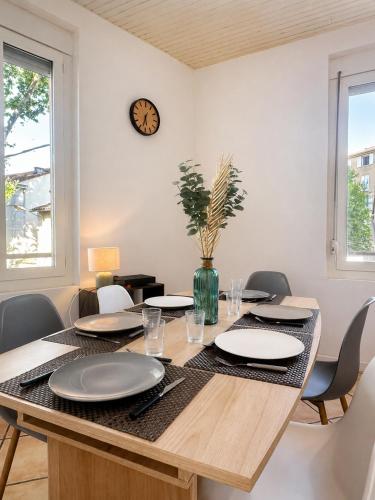 Grand appartement T4 climatisé et lumineux