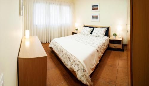 Postel nebo postele na pokoji v ubytování Apartamento Hierro 21-2