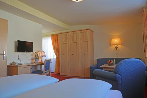 Postel nebo postele na pokoji v ubytování Hotel - Restaurant Gosauerhof