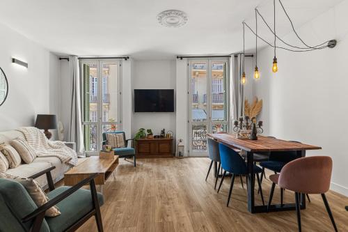 Bioves en Duplex-climatisation-centre ville-plage