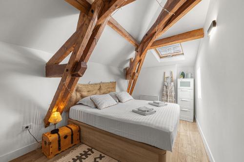 Bioves en Duplex-climatisation-centre ville-plage