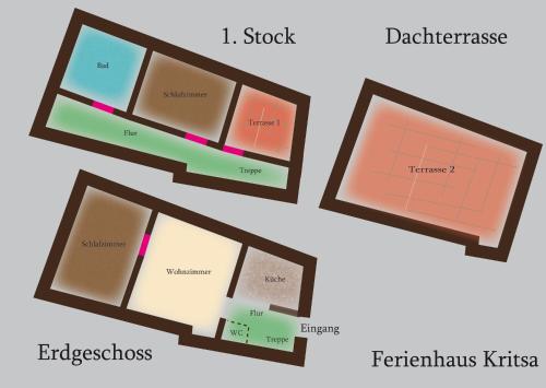 Планировка Ferienhaus Oleander