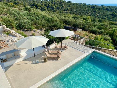 Čiovo Hills - Luxusvilla mit Pool & Meerblick