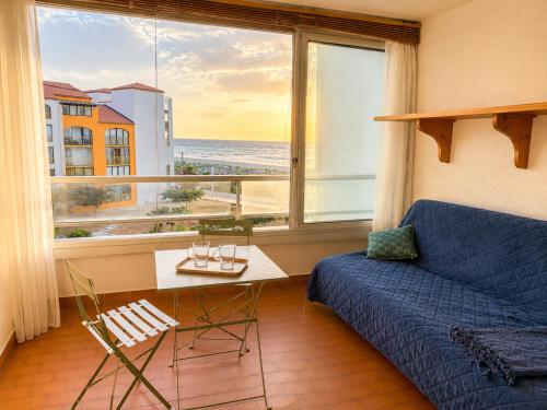 Studio vue sur mer les pieds dans l'eau