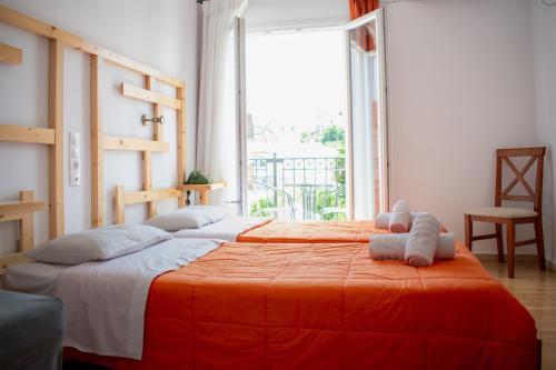Postel nebo postele na pokoji v ubytování Hotel Marlton
