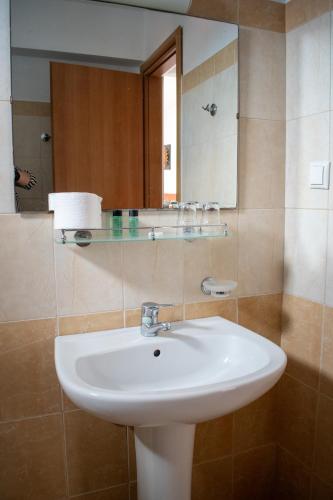 Koupelna v ubytování Hotel Marlton