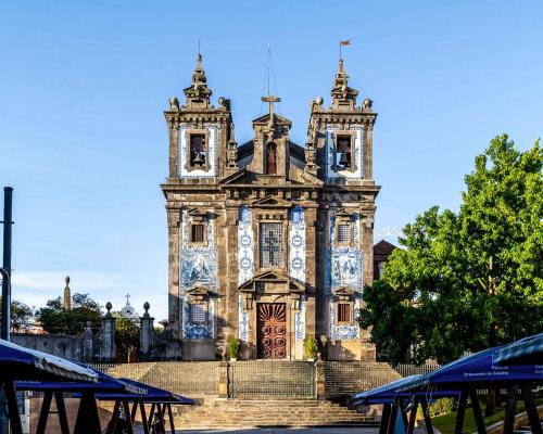 an old building with two towers on top of it at STAYSOME Porto Herculano in Porto