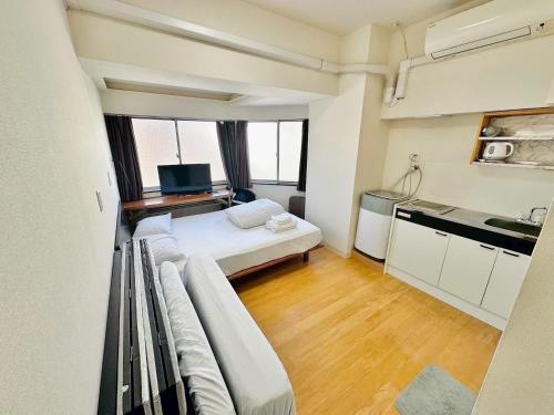Skytree車站徒步5分 Tokyo東京夜景 機場直達 帶廚房 洗衣機 電梯 浴缸 Amin Hotel 4