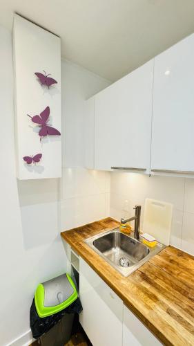 Bright flat near Marais & Chatlet