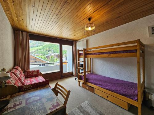 Studio au cœur de Val d'Isère pour 2 Pers, Balcon Sud