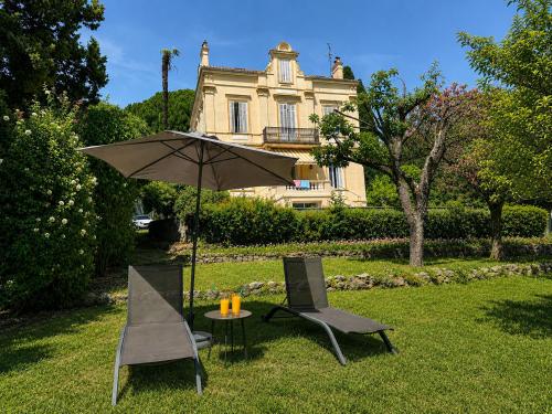 Oasis Secrète à Cannes - Prestigieuse Villa Historique Jardin Ombragé Centre et Plages à Pied photo 24