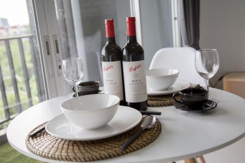 Bebidas en Q Space Residence