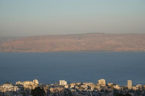 a view of a city and a body of water at לויקיישן in Tiberias