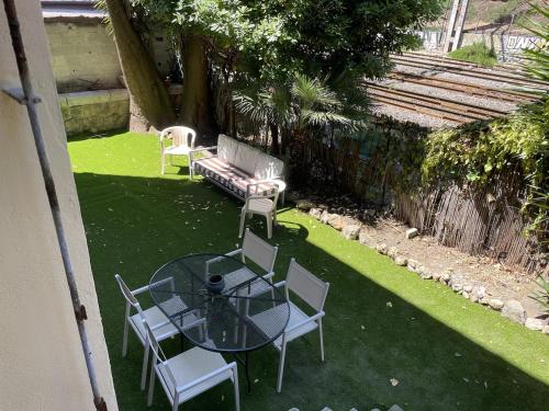 Joli appartement avec jardin, 2 chambres, centre ville de Nice