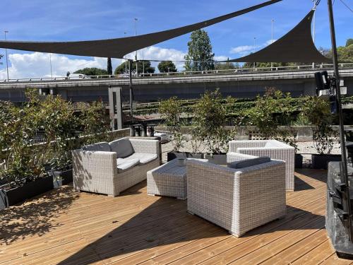 Bel appartement avec toit-terrasse, 2 chambres, centre ville de Nice