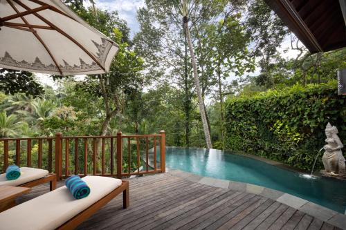 The Kayon Resort — Pool view