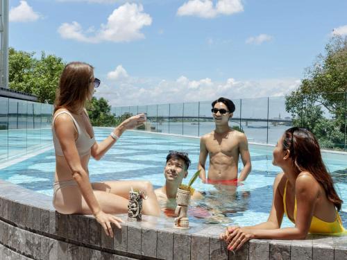 TRIBE Phnom Penh Post Office — Pool view