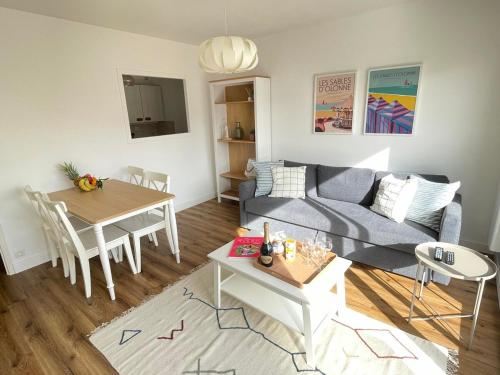 L'Armor apartment with terrace and parking