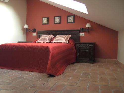 Voodi või voodid majutusasutuse Casa Rural El Arcediano toas