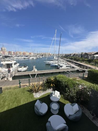 Splendide Marina sur l'Ile Saint-Martin