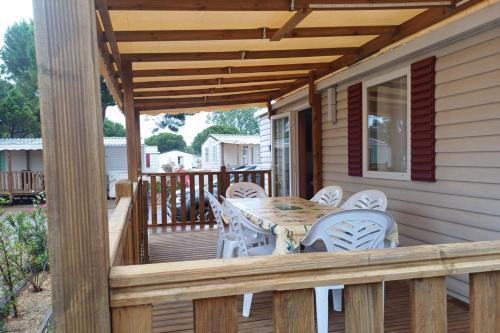 Mobil-home 2 chambres 6 pers
