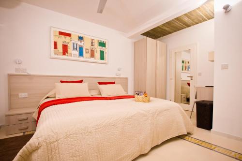 Ein Bett oder Betten in einem Zimmer der Unterkunft Apartment 81