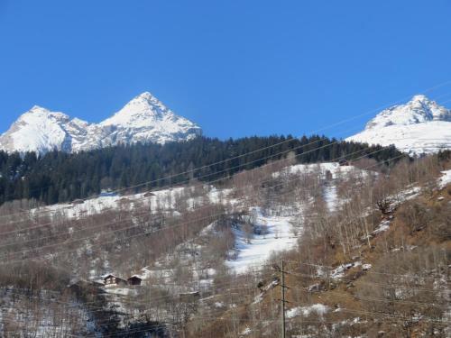 Nespecifikovaný výhled na hory nebo výhled na hory při pohledu z bed and breakfast