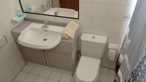 Ett badrum på Habitaciones en Departamento