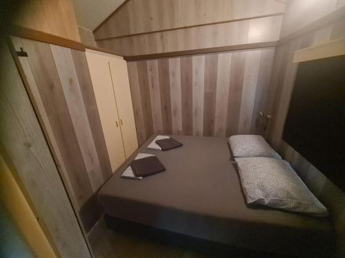 Llit o llits en una habitació de Evenrust, gelegen nabij het Pieterpad