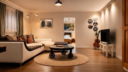 Charmantes Apartment mit grossem Garten .Kids4free.