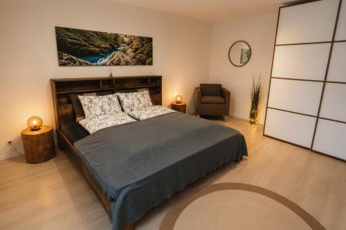 Charmantes Apartment mit grossem Garten .Kids4free.