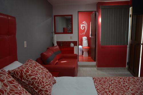 Andrea´s Hotel Boutiqueにあるベッド
