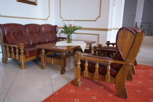 Un lugar para sentarse en Hotel Kozak