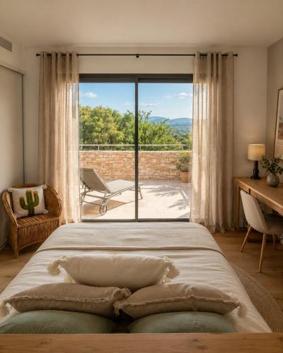 Villa Terra Vecchia -12 personnes, piscine chauffée, vue dégagée
