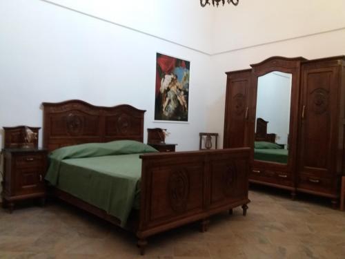 Een bed of bedden in een kamer bij La casa del liutaio