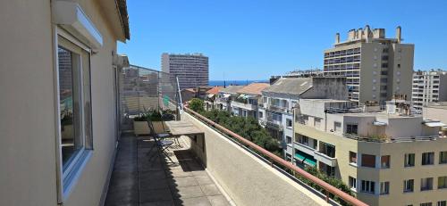 Studio Agachadou vue mer, terrasses