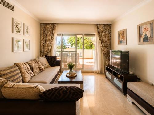 Sunny 2BR in Los Jardines de Santa Maria Golf, Elviria, Marbella, 4 Pools