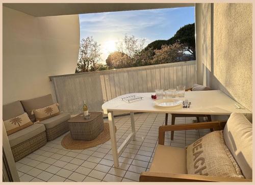 Studio - Résidence en 1ère ligne de la Plage - Parking privé sécurisé